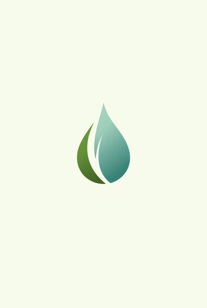 The EcoVerde logo is a stylized leaf in the shape of a water drop., symbolizing the nature and purity of the products. *Paleta de cores:* - Light Green (#A8D5BA): Represents nature and freshness. - Light Blue (#B2E0E6): Evokes cleanliness and purity. - Earth Brown (#7A5B4D): Connects to the land and sustainability. PNG