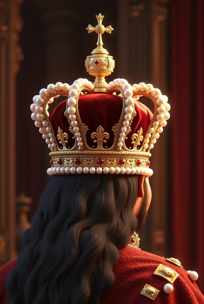 Crown with pearls