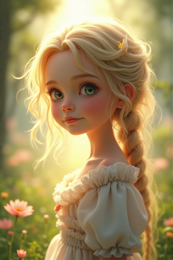 A girl 