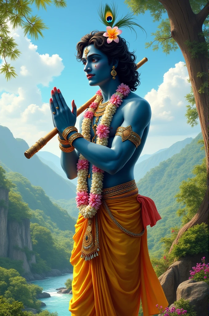 Create a lord krishna