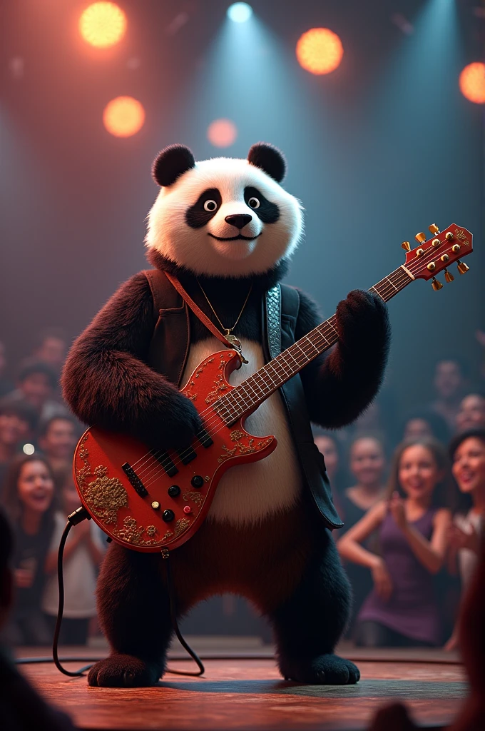 musician, panda