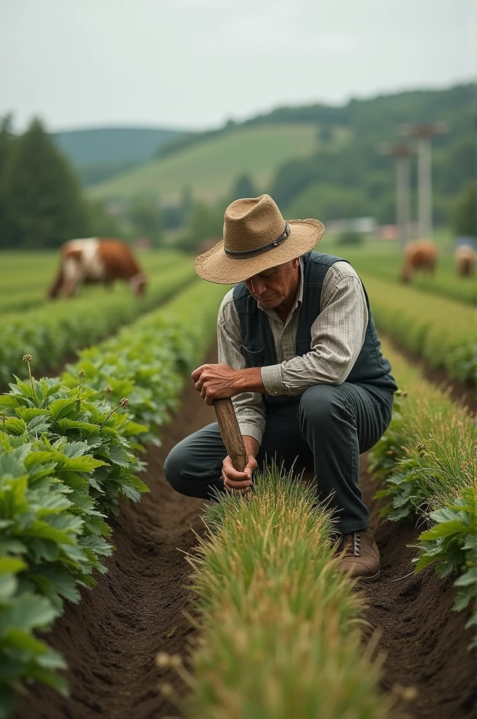 Photo novel about agriculture