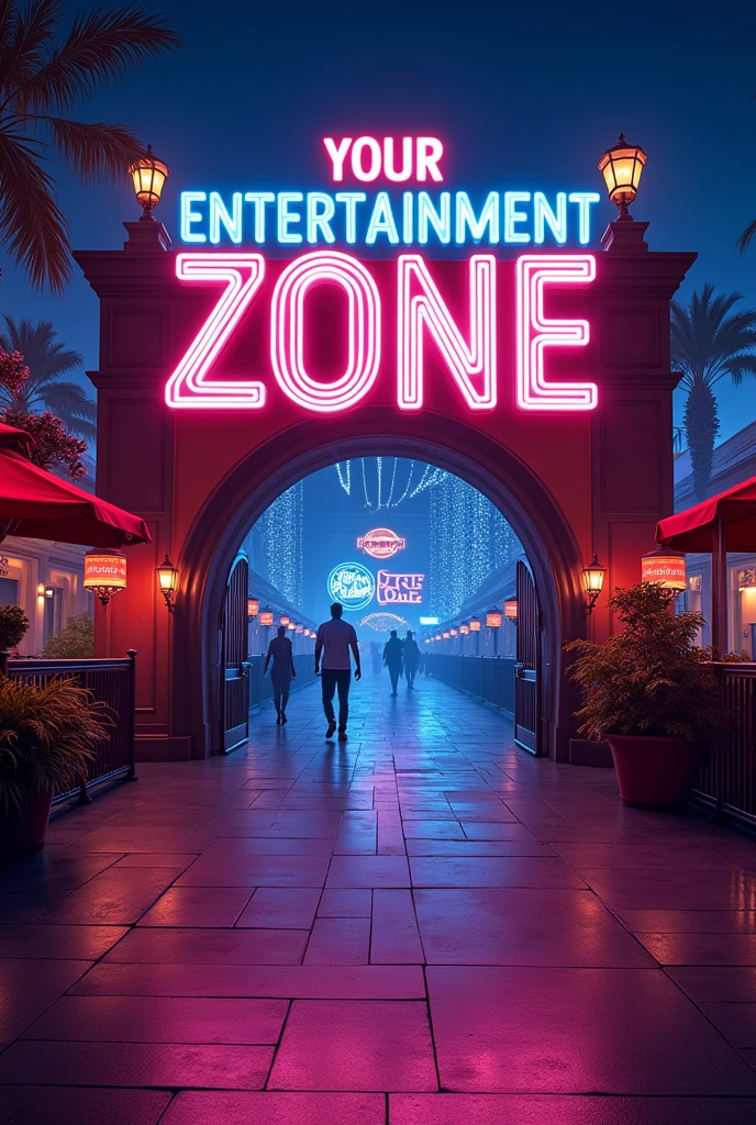 Your Entertainment Zone text above the Cover photo