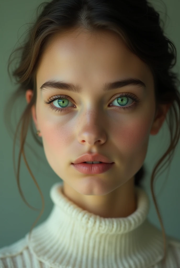 One with green eyes