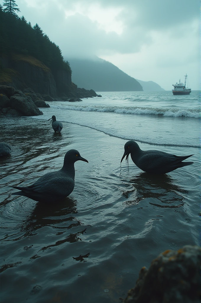 New Zealand oil spill threatens marine ecosystem: