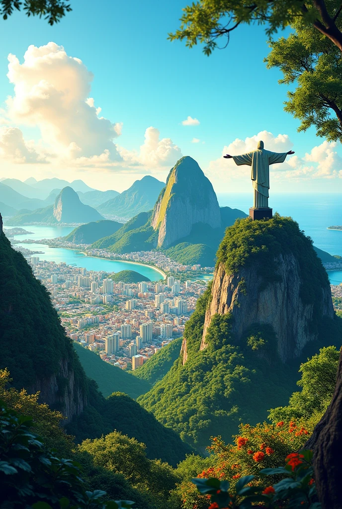 Rio de Janeiro Background image PSD