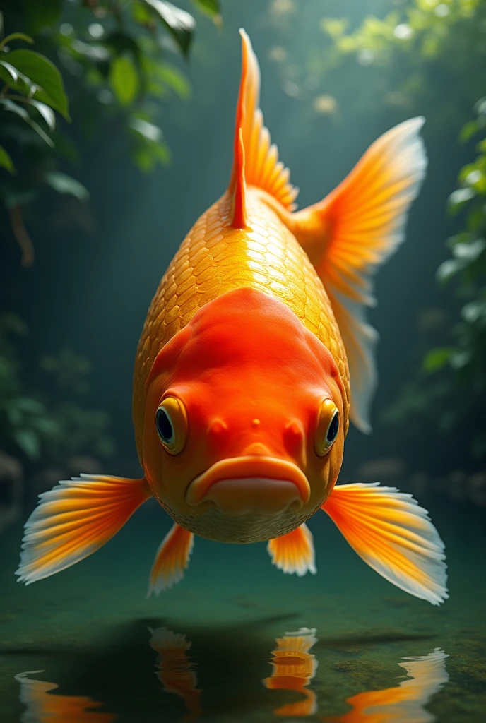Photo of Giant Goldfish caught AI