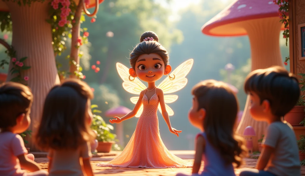 In 3d animation.What values does Rani Pari emphasize in her school?