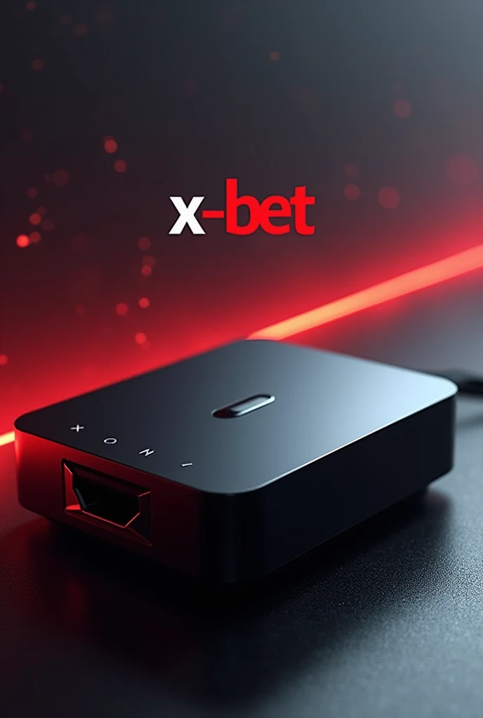 a small slot, above that says "equipment" in small red and bigger that says "CAMI X-BET" in white