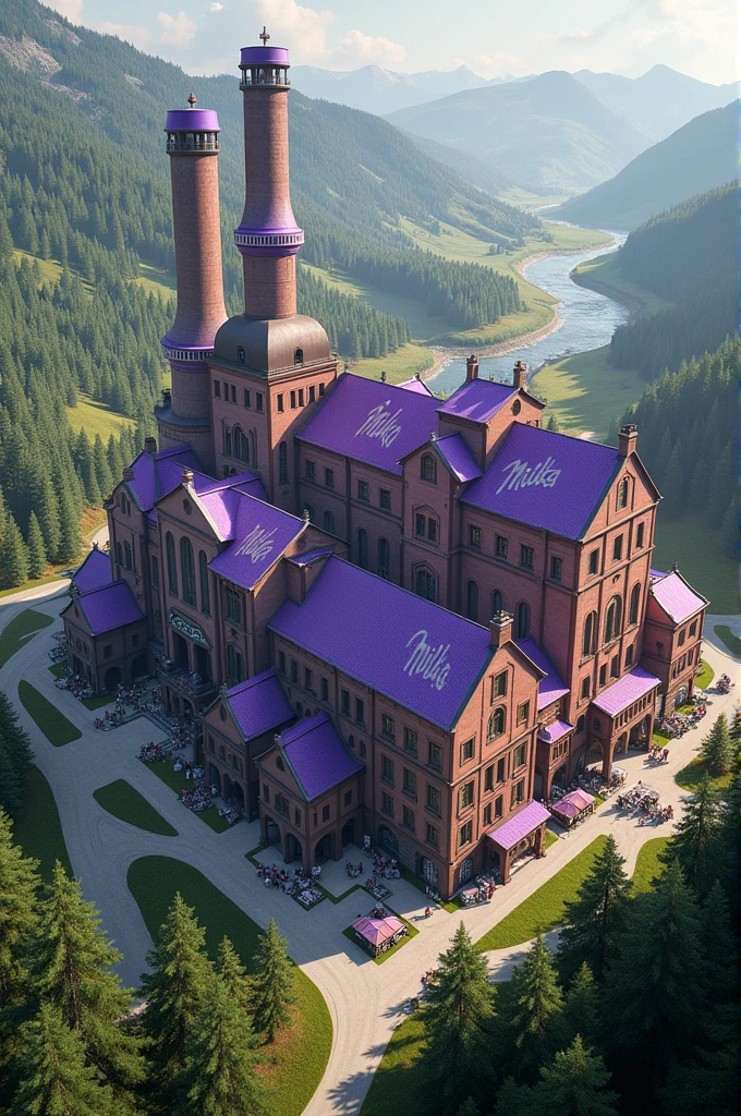 large milka factory
