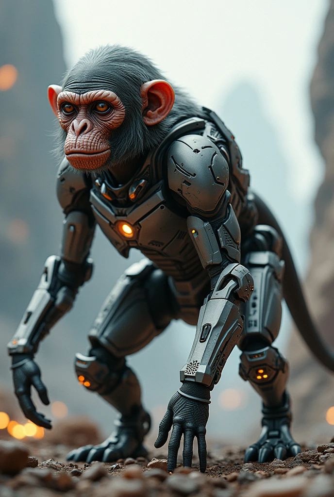 Monkey is the iron man dinosaur