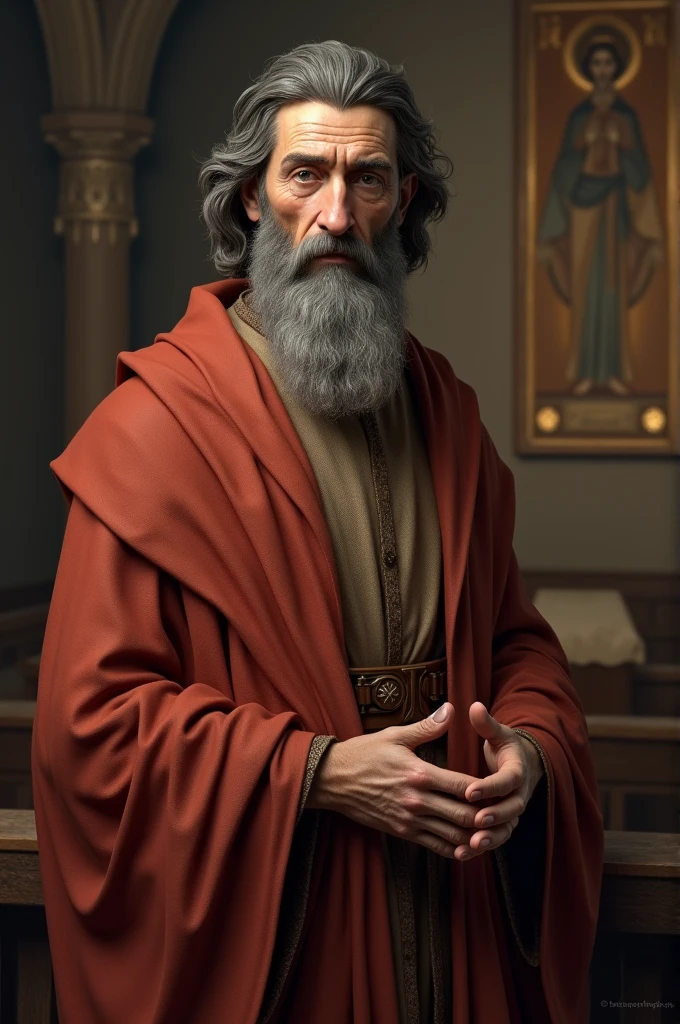 Can you create a realistic image of Saint Bartholomew the Apostle for me?