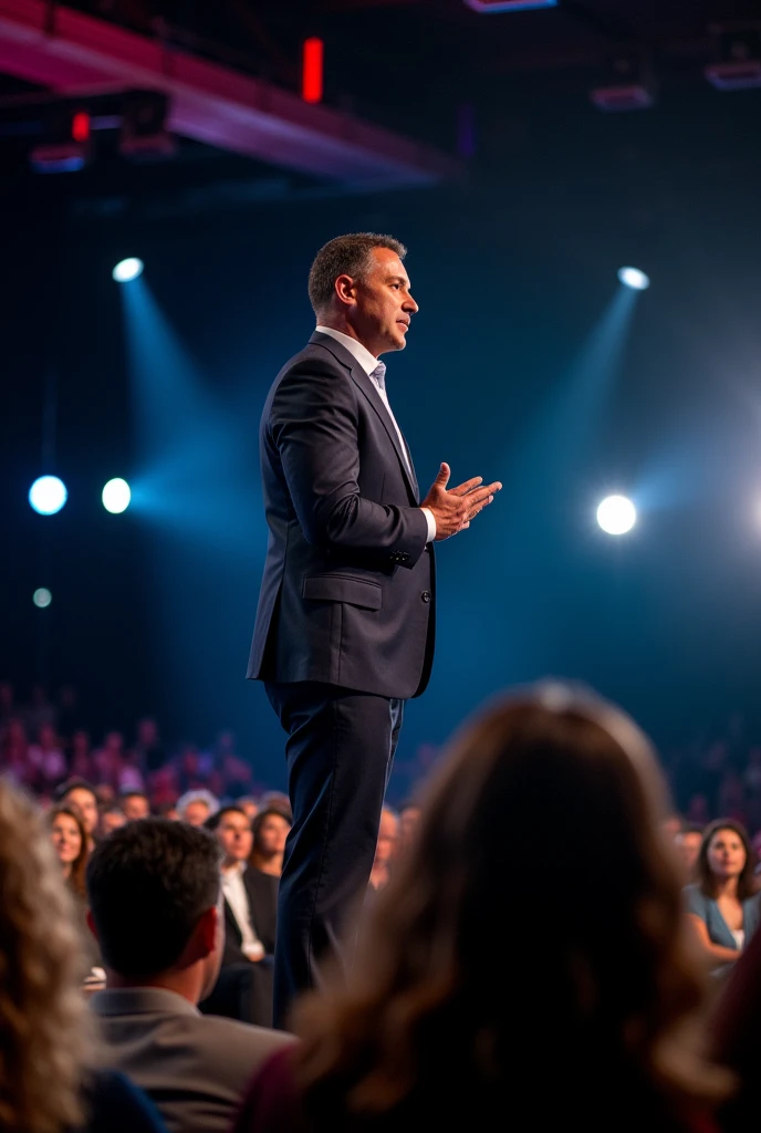 Motivational speaker with no arms