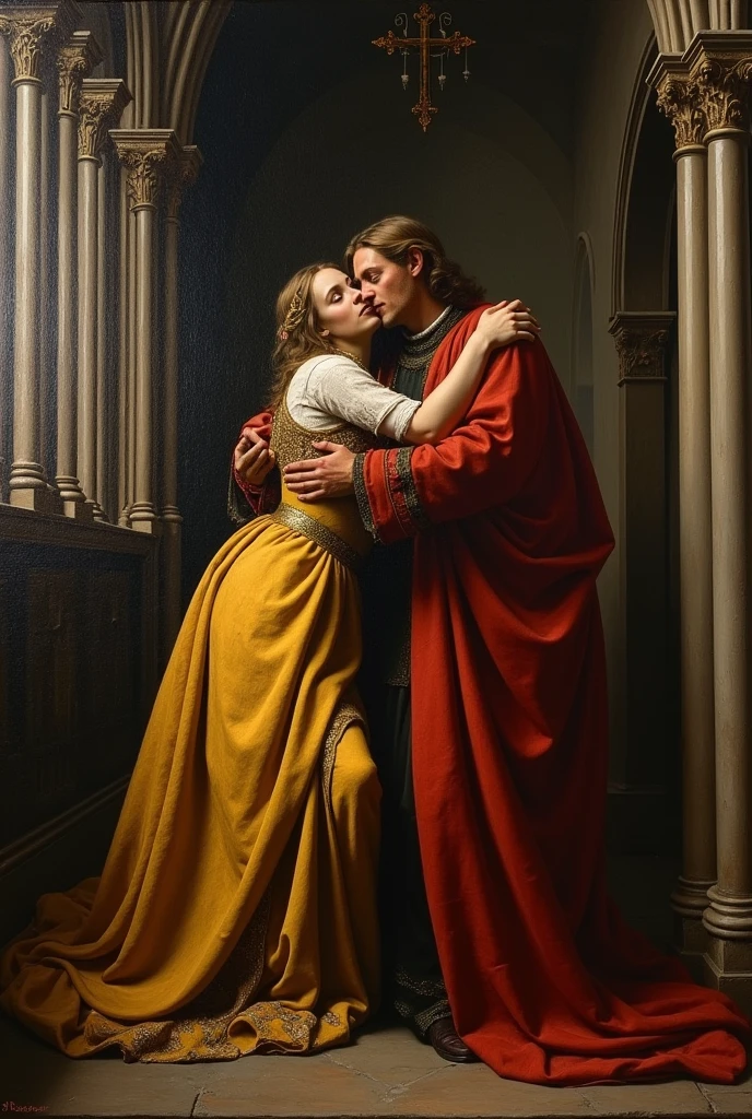 Sin of adultery , medieval style, 
