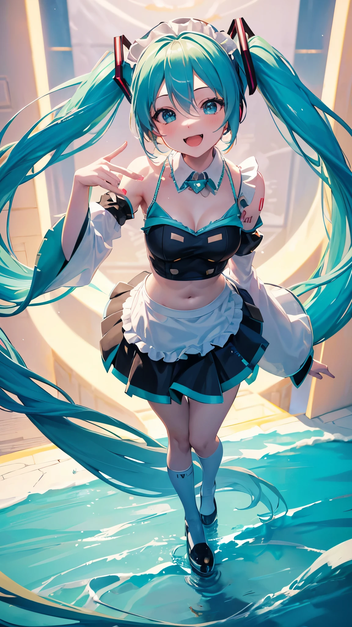 Hatsune miku in a sexy outfit