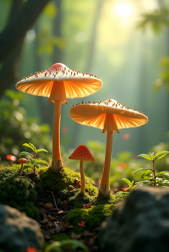 reshi mushrooms pictures for capsules bottles label