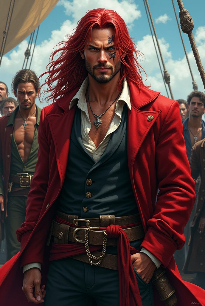 Shanks cut his hair a little shorter