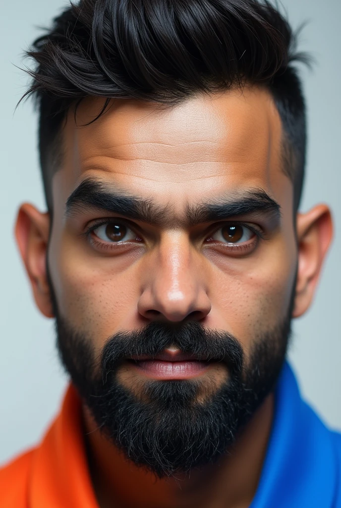 Virat kholi and Rohit Sharma face mix in one pic