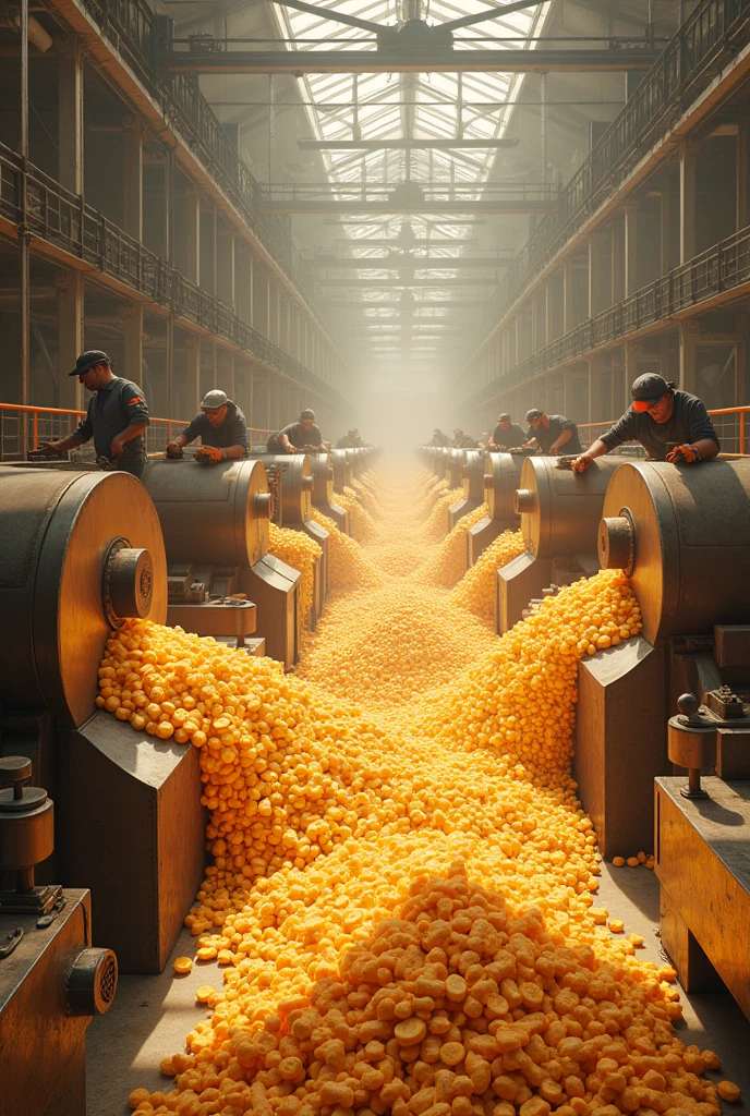 A ginger processing centre with  cleaning slicing peeling drying machine doing high quantity of ginger processing with 10 labours(please show the ginger with slice)
