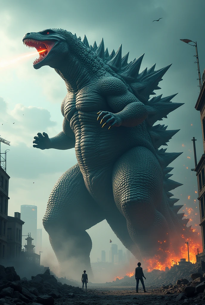 generate godzilla in his strongest form