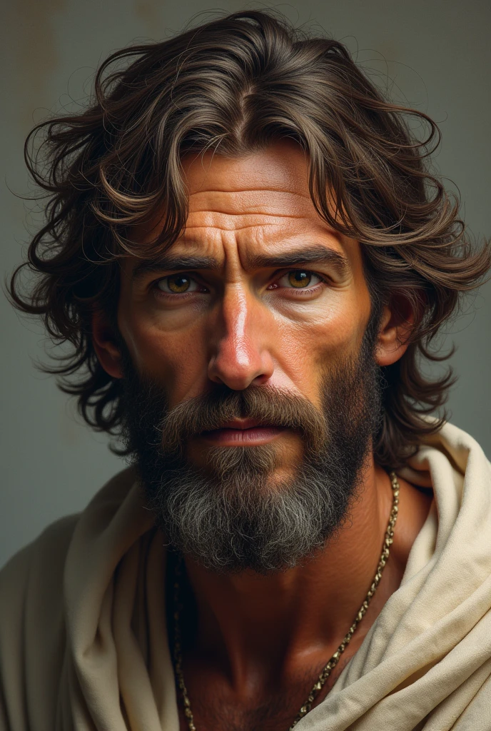 Generates an image of Peter from the Bible