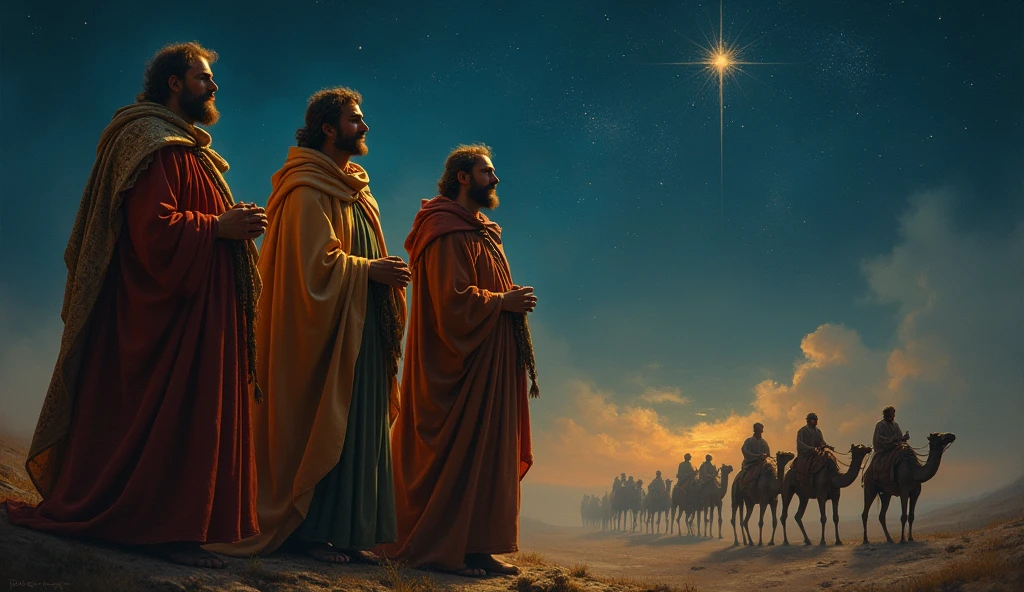 biblical history,
After fulfilling their mission, the Magi were warned in a dream not to return to Herod.