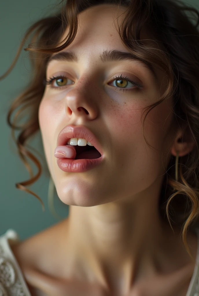 Girl with penis in her mouth