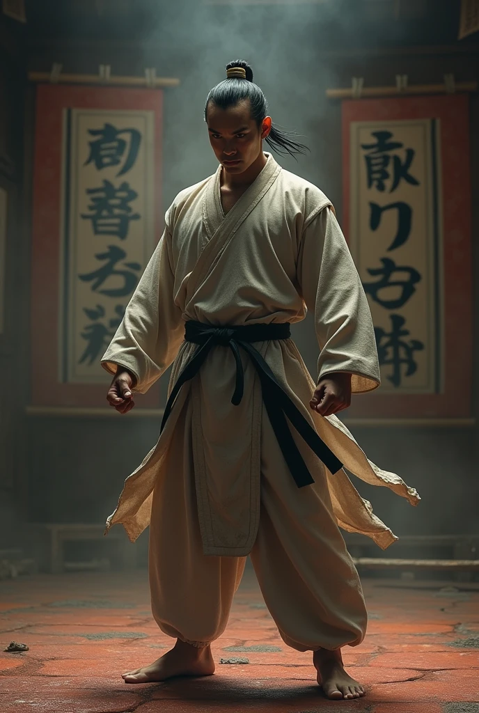 Kung fu playing mentis