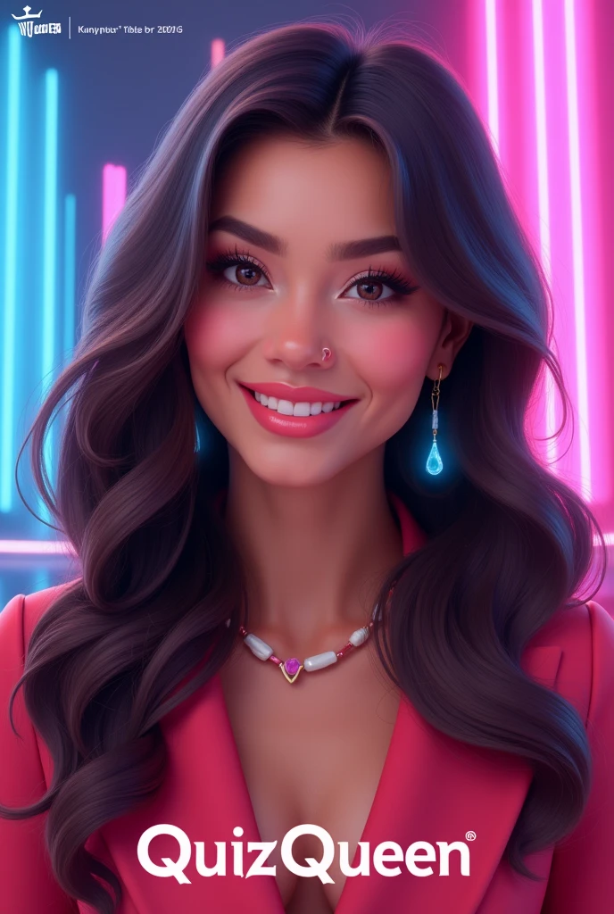 Profile picture for my new YouTube account QuizQueen. 