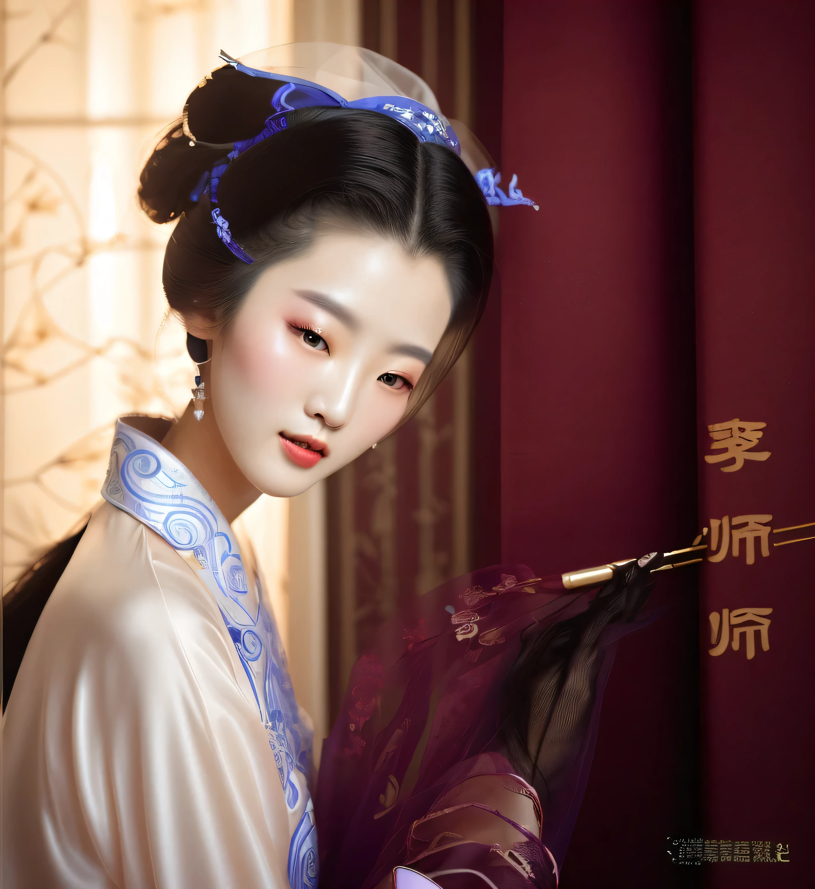 Digital photos of modern Chinese beauties，Intricate details，HD，reality，Reality，Real People,