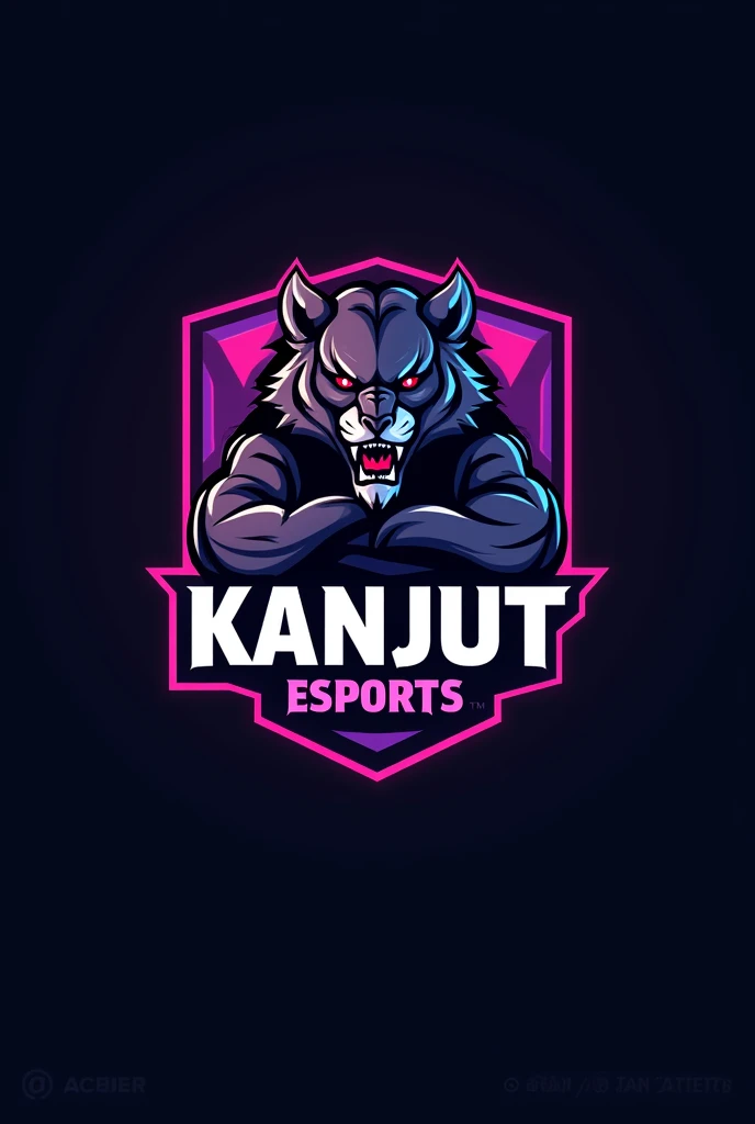 Make logo for a team called Kanjut Esports
