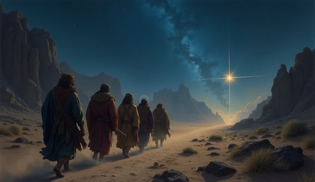 biblical history,
Obeying divine guidance, they returned to their lands by another route, thwarting Herod's evil plans. Anoite