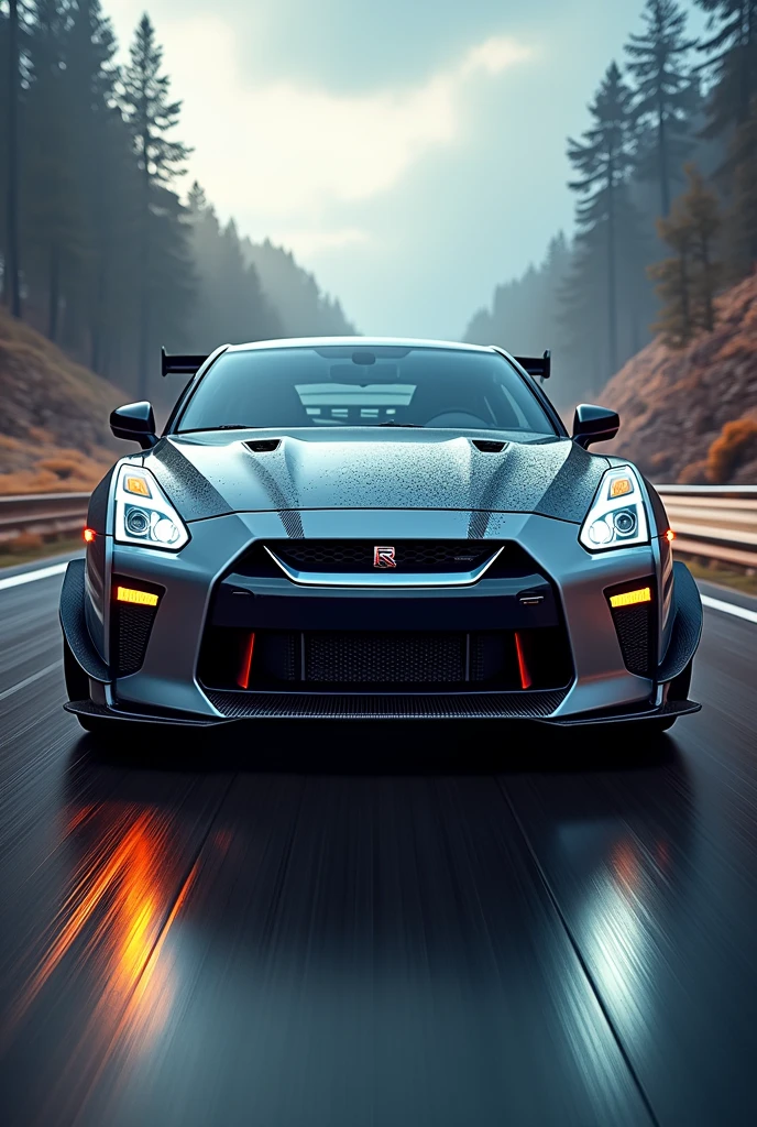 Images of a Nissan Gtr