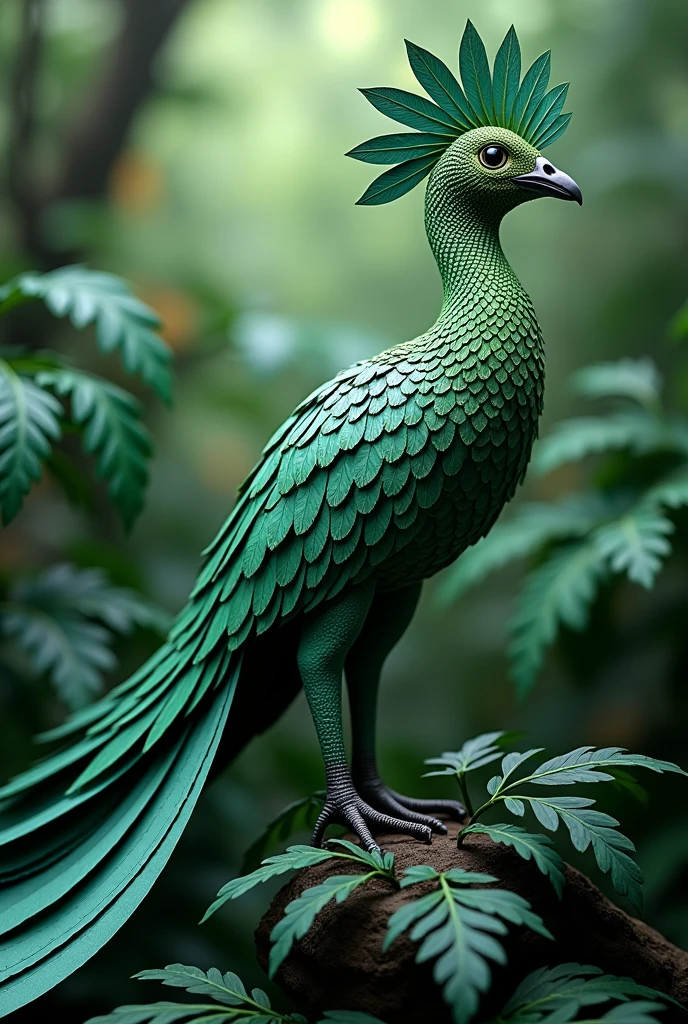 Quetzal papercraft 
