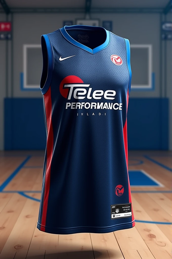 A basket ball jersey for teleperfomance group