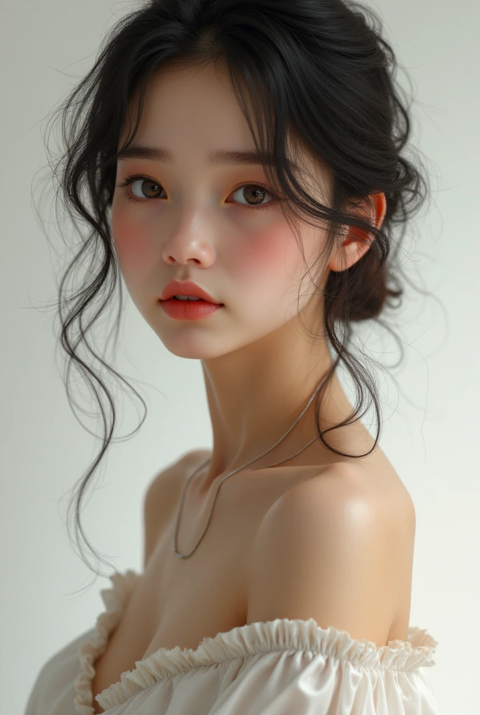 Girl breast