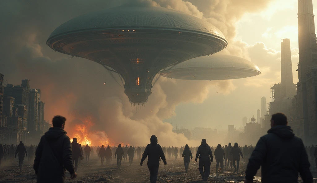 world getting destroyed by aliens