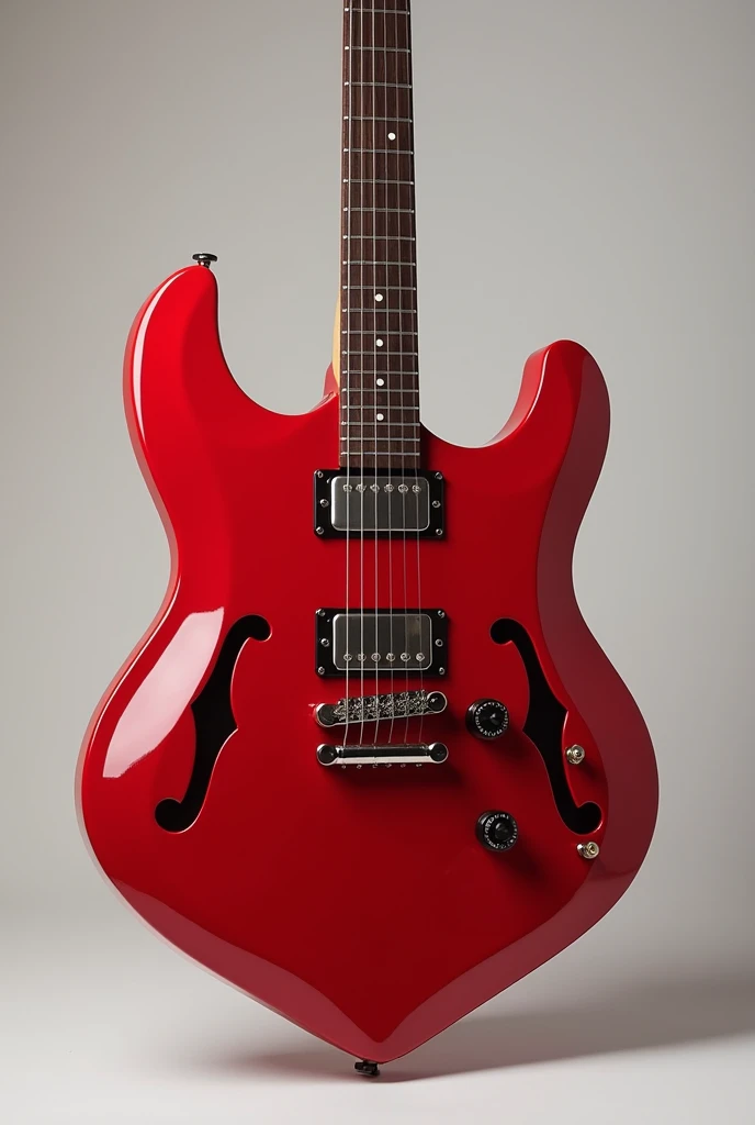 Heart shaped guitar 