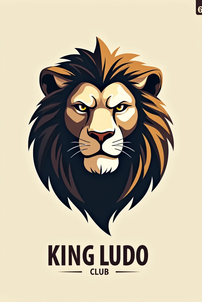Loin face logo for a brand name ๐๐๐๐ ๐๐๐๐ ๐๐๐๐