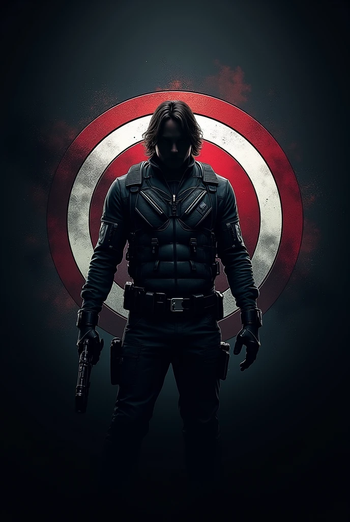 Logo, marvel, Bucky Barnes, winter soldier,hero