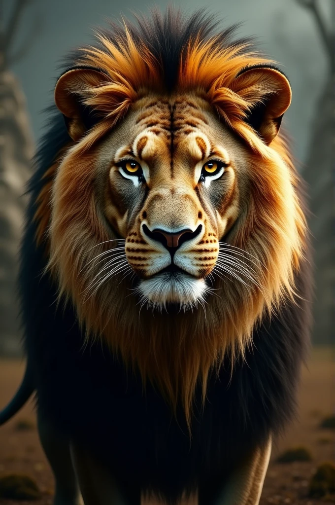 Ramcharan as lion