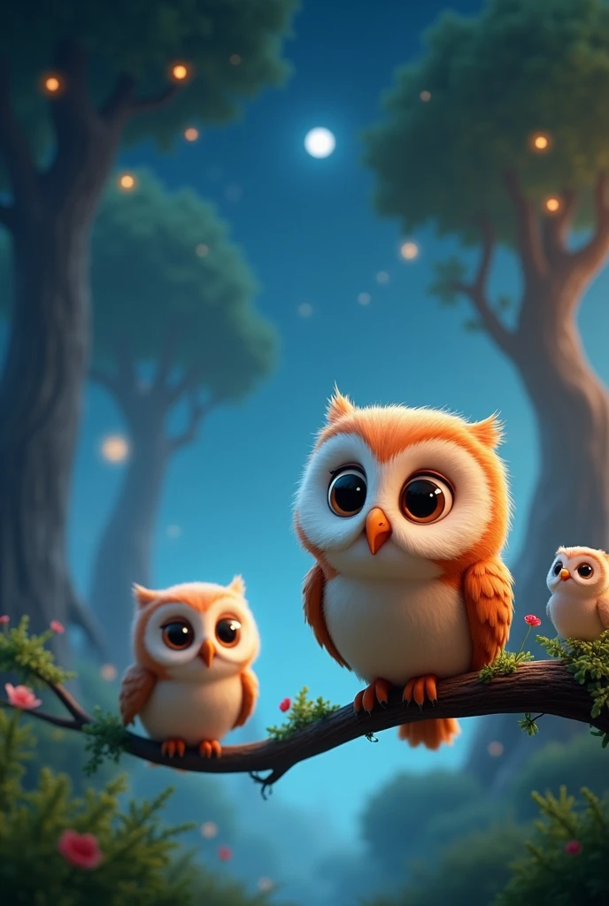 Owls animation cartoon video 

