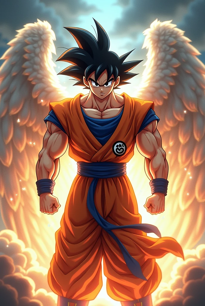 Angel Goku sexy body Goku