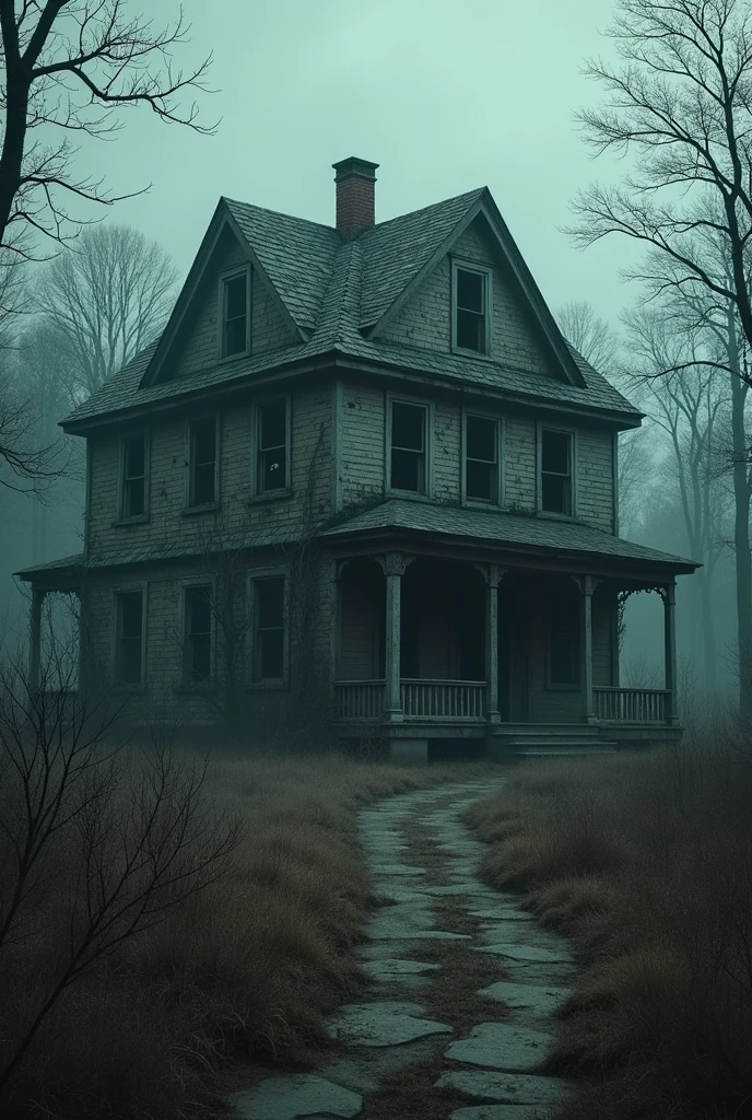 Terrifying abandoned house