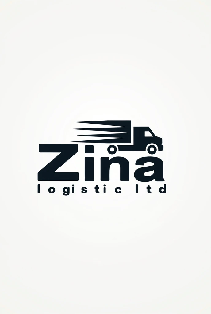 A company logo using the name zina logistic LTD 