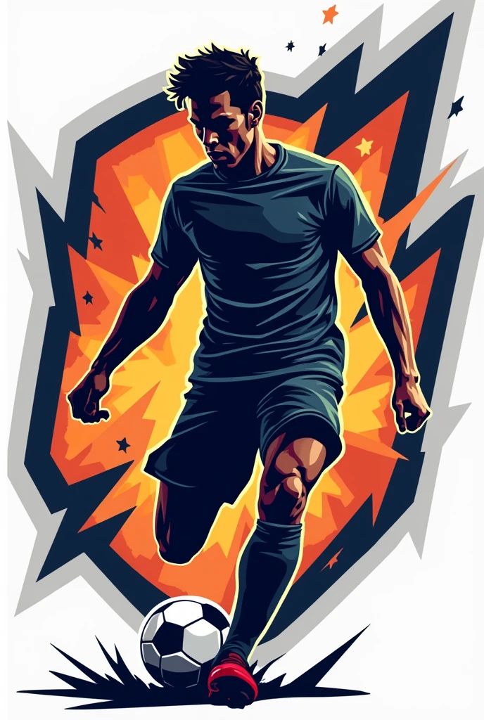 Create a logo for ael.indoor soccer team "Activate Your Zone"