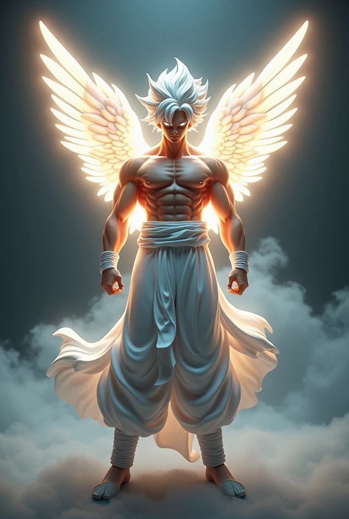 Angel Goku sexy 3d black