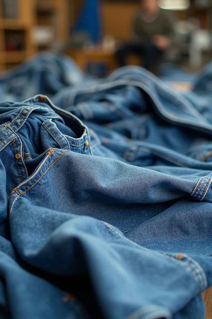 Generate recycling of jeans