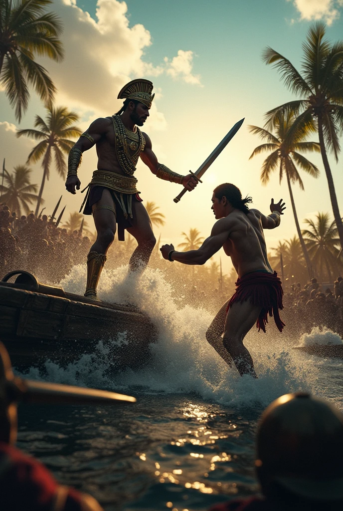 lapu lapu filipino hero fighting magellan
