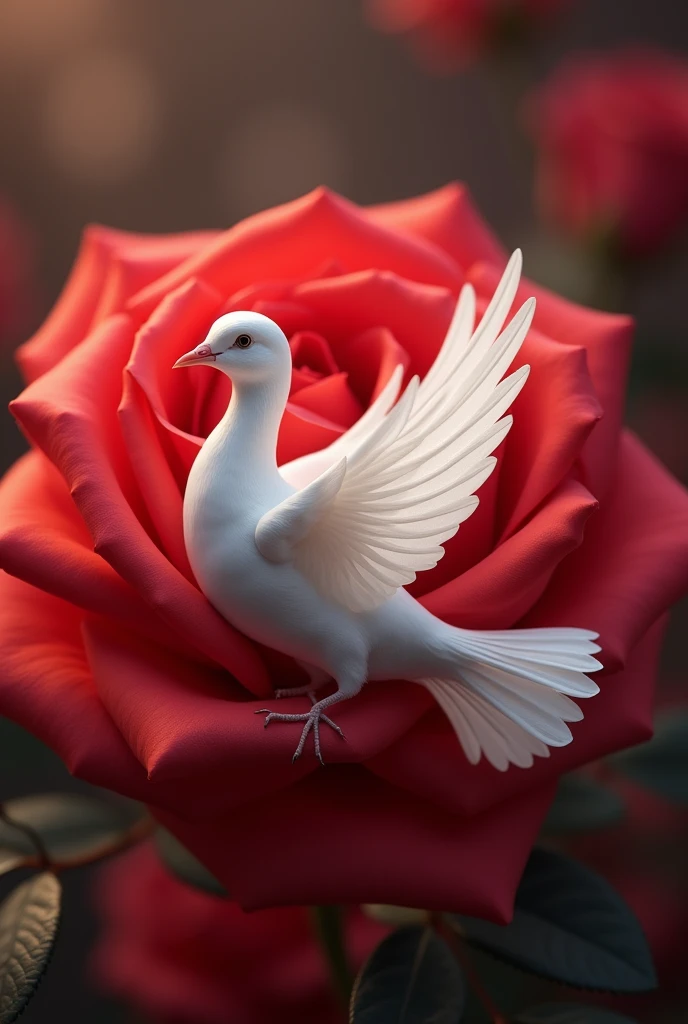Pombo Gira Red Rose 